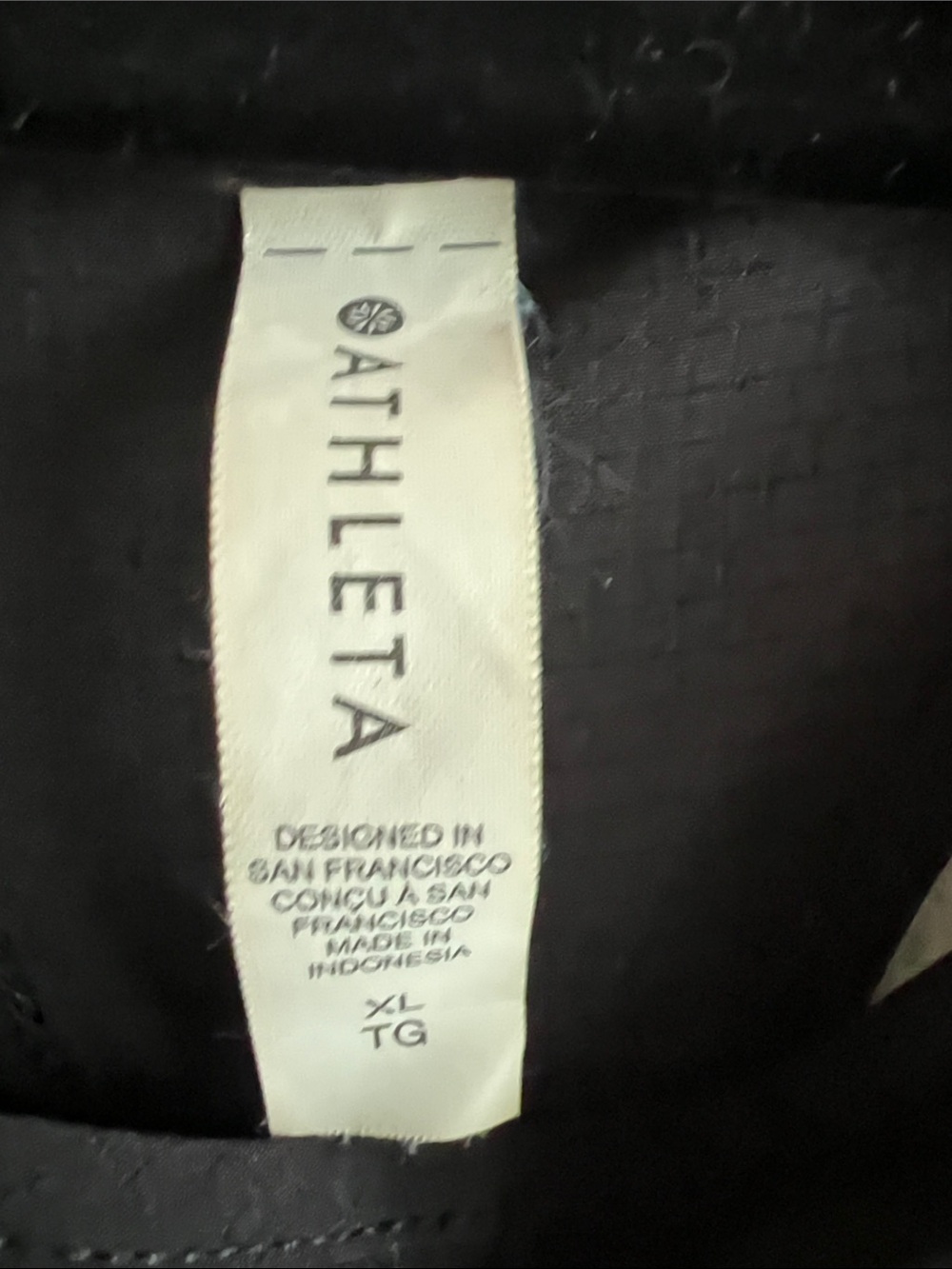 Athleta Black Racerback Performance Tank - Picture 2 of 5